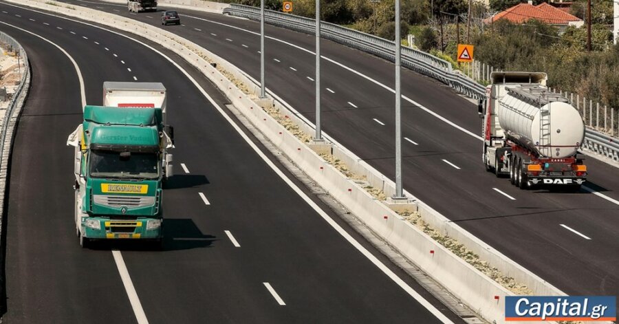 Αυξήθηκαν 8% τα εμπορεύματα που διακινήθηκαν με φορτηγά στην...