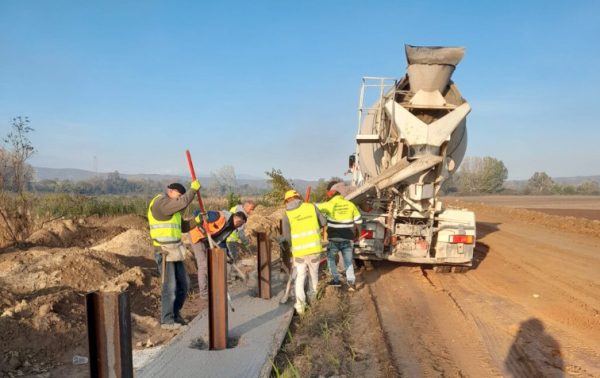 Εβρος: Συνεχίζονται με αμείωτο ρυθμό οι εργασίες για την κατασκευή του νέου φράχτη