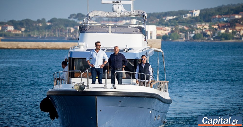 Στα Ψαρά ο Στέφανος Κασσελάκης