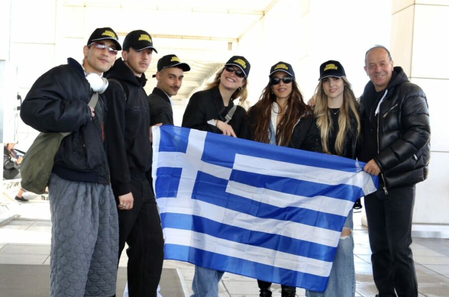 Eurovision 2024 - Μαρίνα Σάττι: H ελληνική αποστολή αναχώρησε για το Μάλμε