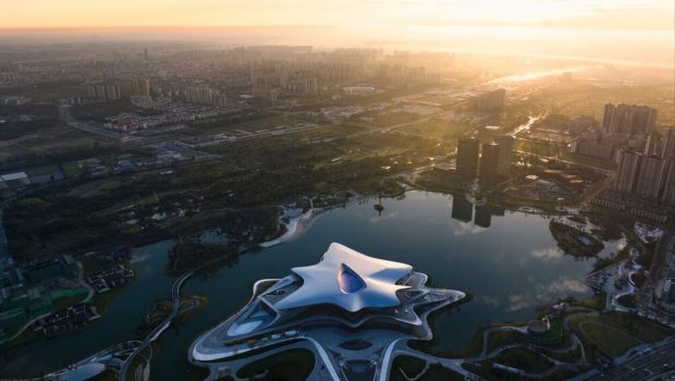 Το μουσείο στην Κίνα που θυμίζει διαστημόπλοιο - Χτίστηκε μέσα σε μόλις έναν χρόνο