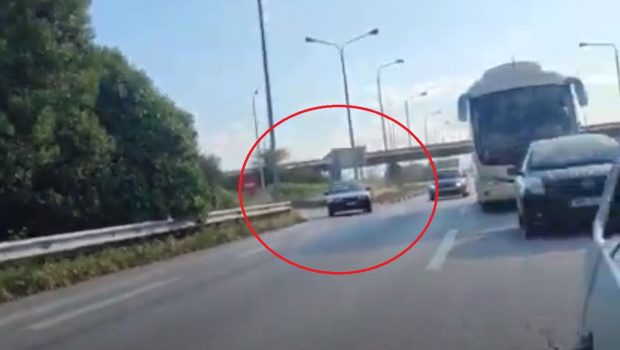 Θεσσαλονίκη: Οδηγός έκανε όπισθεν στην εθνική οδό για να αποφύγει το μποτιλιάρισμα στα Μάλγαρα