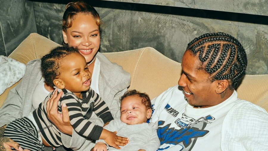 Rihanna - ASAP Rocky: Σπάνιες οικογενειακές φωτογραφίες μαζί με τα παιδιά τους