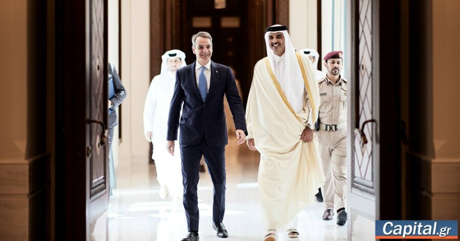 Στην Αθήνα ο εμίρης του Κατάρ