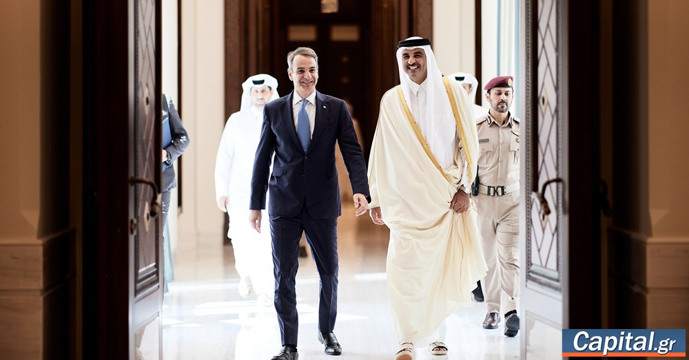 Στην Αθήνα ο εμίρης του Κατάρ
