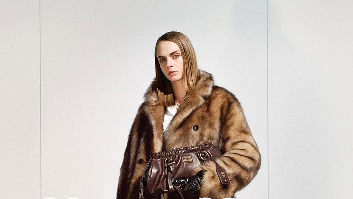 Η Cara Delevingne είναι το πρόσωπο της νέα καμπάνιας Miu Miu Fall 2024