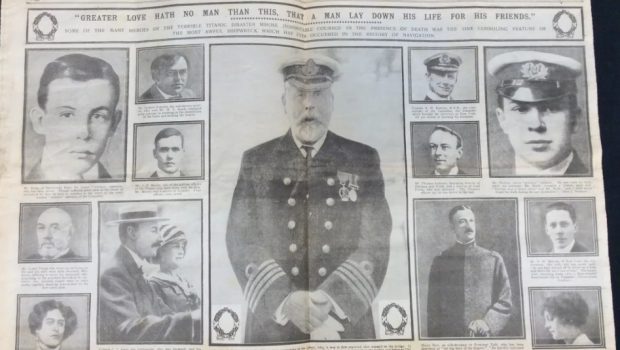 Τιτανικός: 112 χρόνια μετά ανακαλύφθηκε πρωτοσέλιδο εφημερίδας για το ναυάγιο