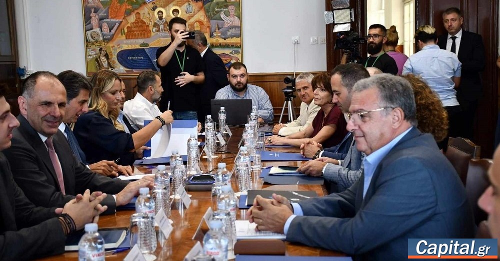 Συνάντηση ΣΕΒΕ με τον υπουργό Εξωτερικών Γιώργο Γεραπετρίτη