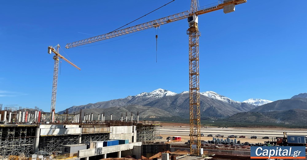 Άλμα 17,9% για τον δείκτη παραγωγής στις κατασκευές το γ’ τρίμηνο