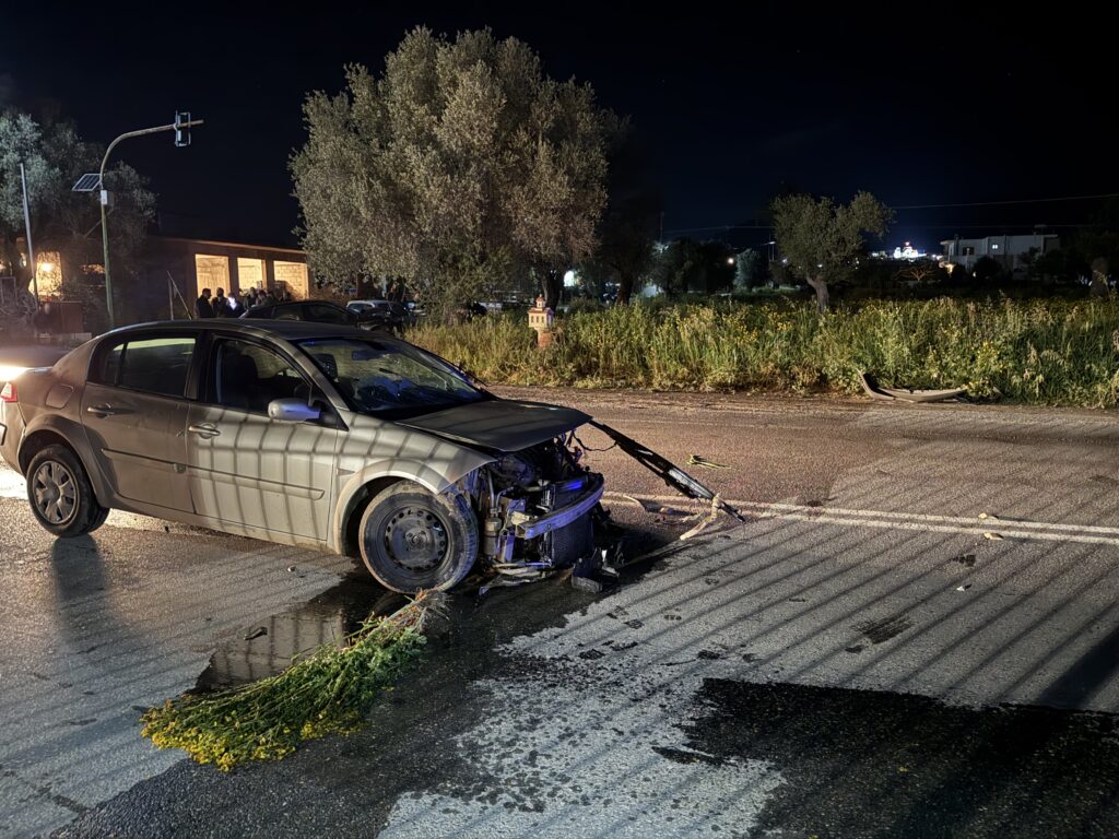 Κρήτη: Σοβαρό τροχαίο στη Μεσσαρά - Πέντε τραυματίες, ανάμεσά τους δύο μικρά παιδιά