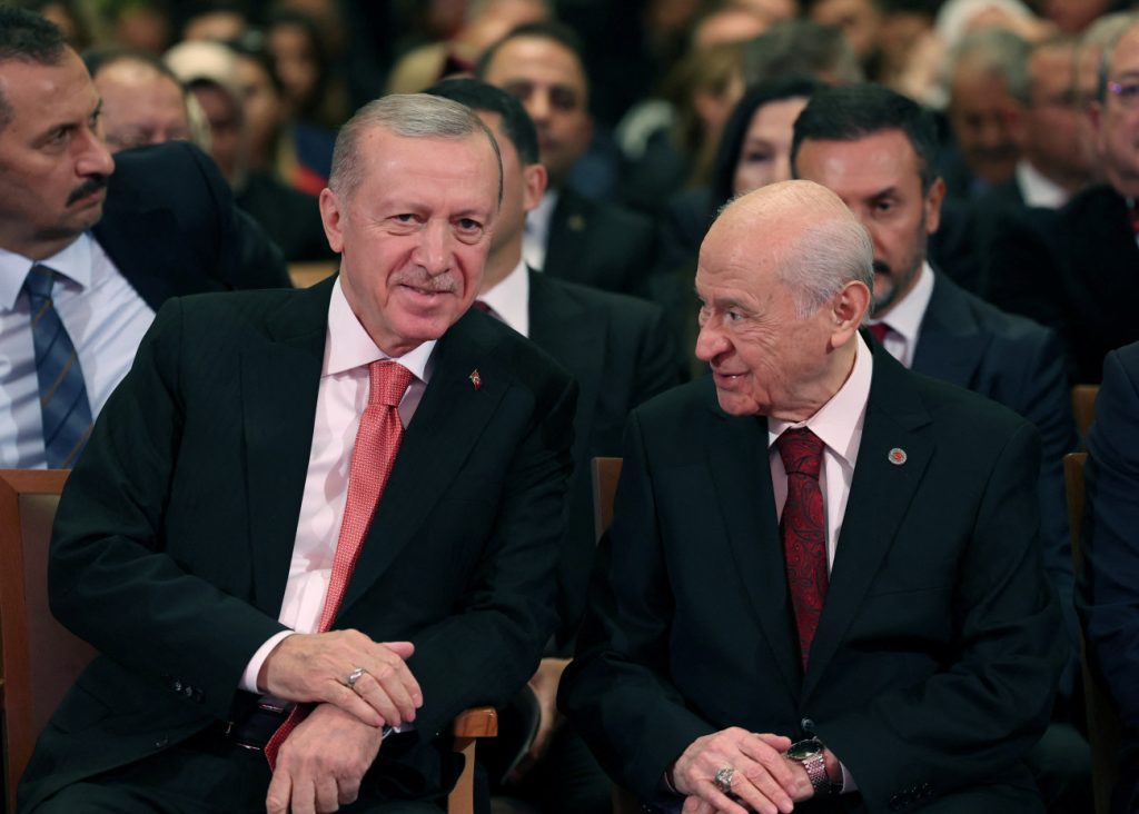 Τουρκία: Επανεμφάνιση Μπαχτσελί μετά από δύο μήνες
