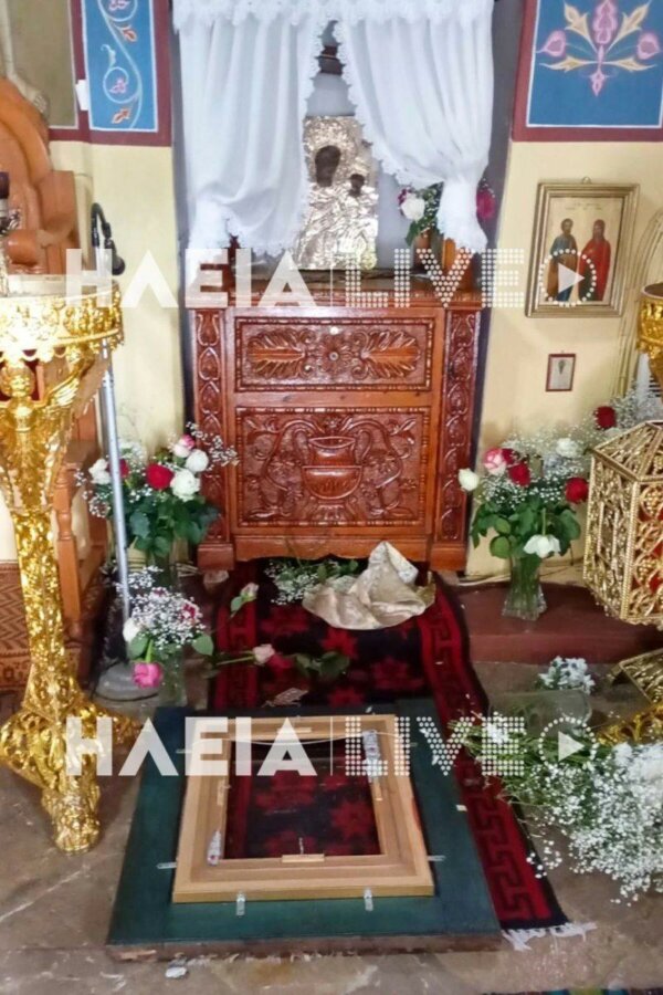 Αρκαδία: Ιερόσυλοι διέρρηξαν το μοναστήρι της Κλειβωκάς - Άρπαξαν τα τάματα αξίας από την εικόνα της Παναγίας