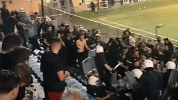 Σοβαρά επεισόδια στην Πάτρα μετά τον τελικό Κυπέλλου Ερασιτεχνών (vid)