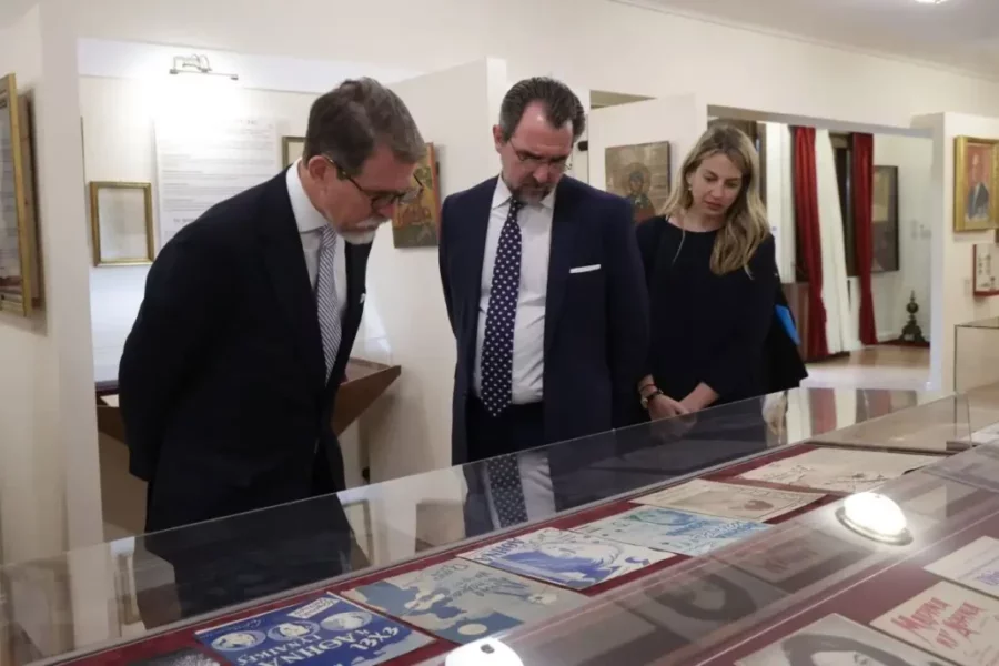 Νικόλαος Ντε Γκρες - Χρυσή Βαρδινογιάννη: Μαζί σε επίσημη εκδήλωση 3 μήνες μετά τον γάμο τους