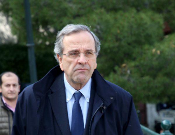 Φωτογραφία στην οποία απεικονίζεται ο Αντώνης Σαμαράς