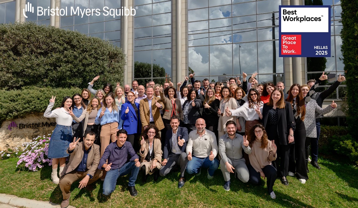 Bristol Myers Squibb: Tο καλύτερο εργασιακό περιβάλλον στην Ελλάδα
