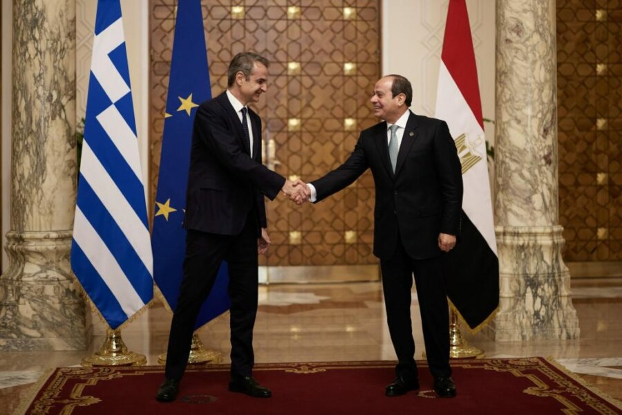 Στην Αθήνα ο αλ Σίσι για το Ανώτατο Συμβούλιο Συνεργασίας – Συνάντηση με Μητσοτάκη