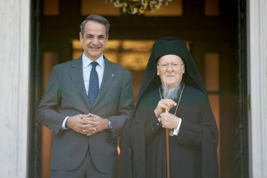 Μητσοτάκης: Συναντήθηκε με τον Οικουμενικό Πατριάρχη – Ο διάλογός τους