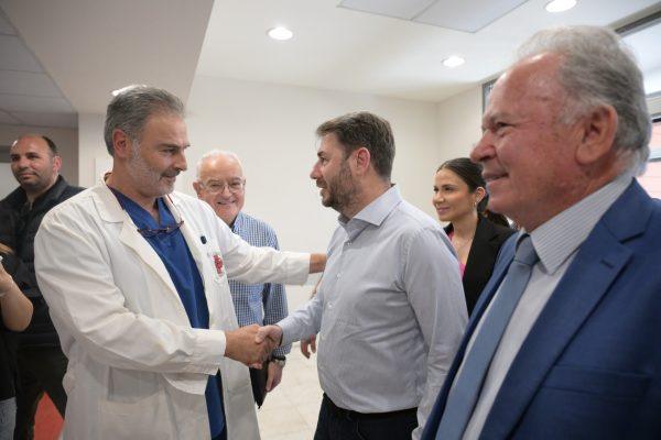 Ανδρουλάκης: Στοίχημα του ΠΑΣΟΚ η αναγέννηση του Εθνικού Συστήματος Υγείας