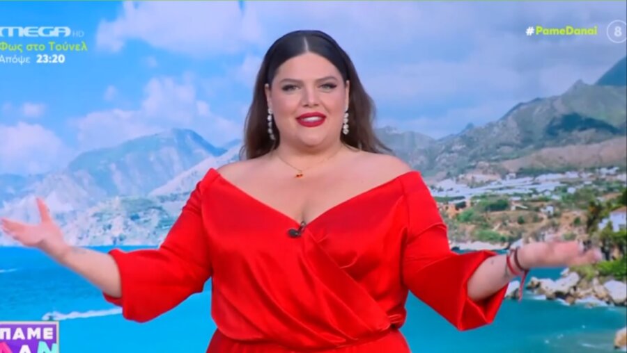 Δανάη Μπάρκα: Η στιγμή που καταρρέει με το που σβήνουν οι κάμερες της εκπομπής «Πάμε Δανάη»