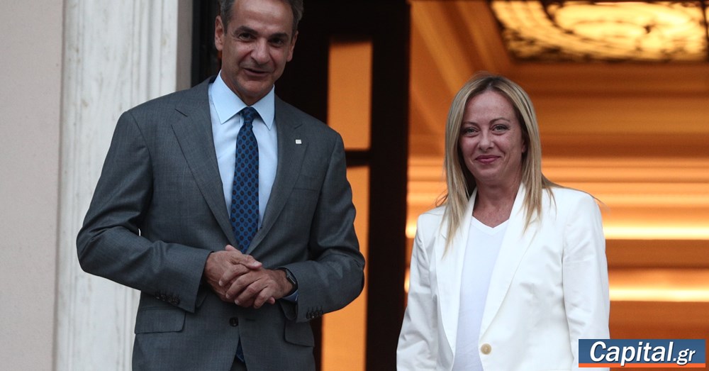 Τετ α τετ Μητσοτάκη - Μελόνι στην Ρώμη: Ο σιδηρόδρομος και οι συζητήσεις...