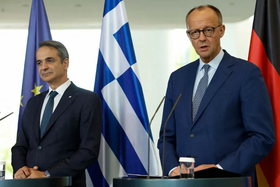 Δηλώσεις Μητσοτάκη – Μερτς: Οι κοινές προκλήσεις ισχυροποιούν τους δεσμούς μας