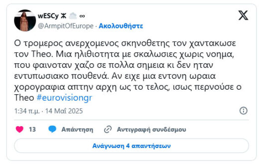 Αντιδράσεις στο Twitter για τον αποκλεισμό της Κύπρου στην Eurovision
