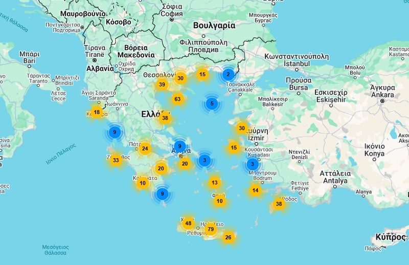 Αυτές είναι οι 623 ελληνικές ακτές που πήραν Γαλάζια Σημαία το 2025 – News.gr