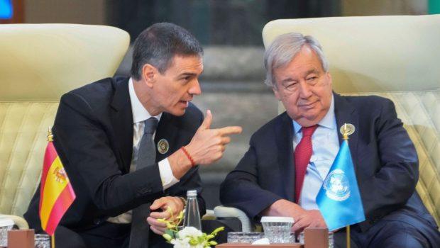 Ο Πέδρο Σάντσεθ ζητά να ασκηθεί πίεση στο Ισραήλ για να σταματήσει τη σφαγή στη Γάζα
