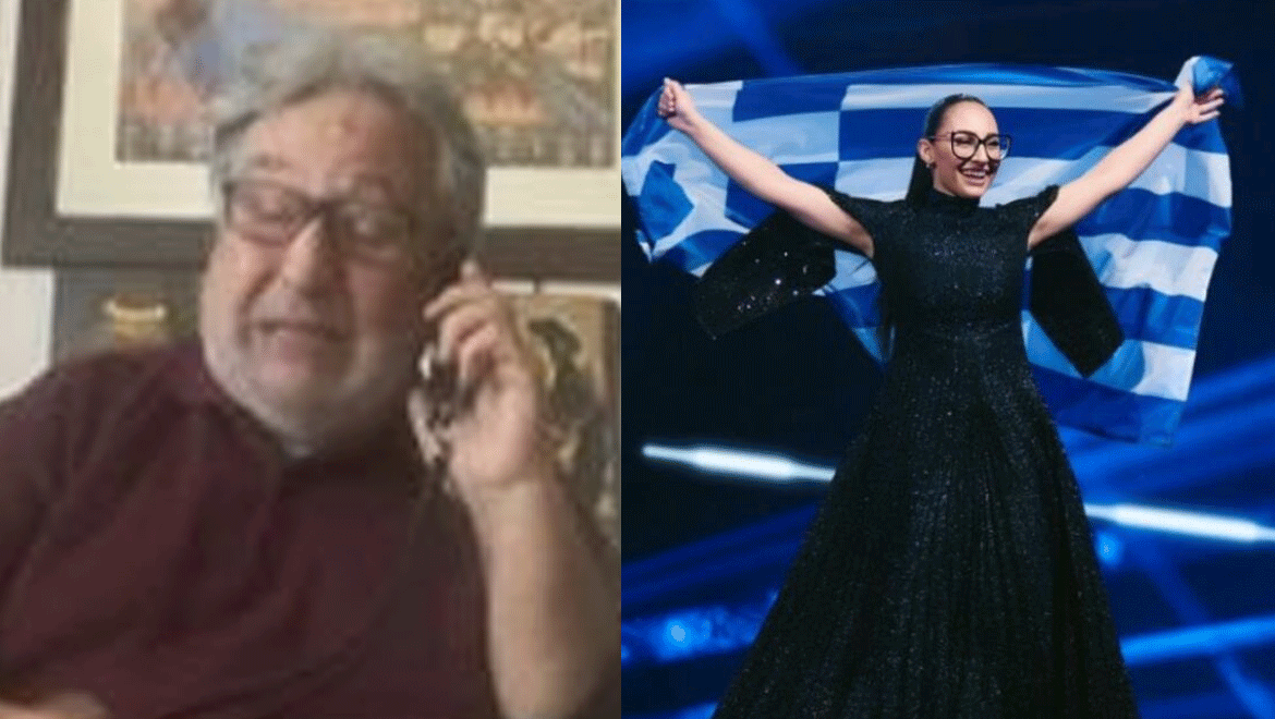 Eurovision: Ξέσπασε σε κλάματα ο πατέρας του Σάκη Τανιμανίδη με την 6η θέση της Κλαυδίας