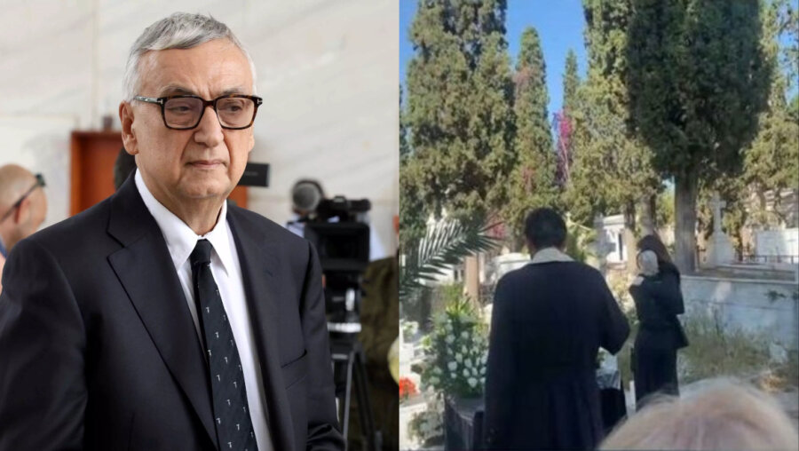 Δημήτρης Σούρας: Βαρύ το κλίμα στο εξάμηνο μνημόσυνο του ψυχιάτρου - Η σπαρακτική εικόνα της γυναίκας και της κόρης του