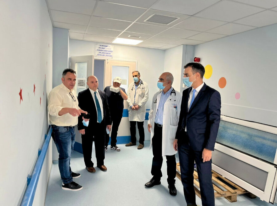 Μάριος Θεμιστοκλέους από Χίο: «Δέσμευσή μας η συνεχής στήριξη των υγειονομικών δομών στα νησιά»