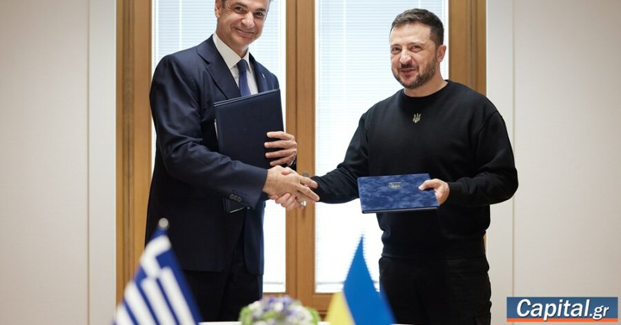 Τηλεφωνική επικοινωνία Μητσοτάκη - Ζελένσκι: Πρόσκληση στη Σύνοδο στην...