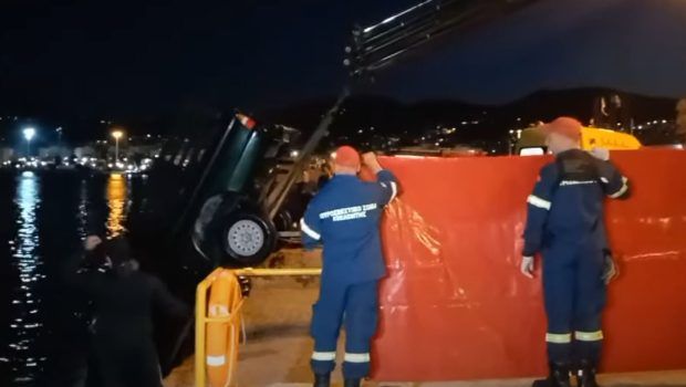 Τραγωδία στη Μυτιλήνη: Αυτοκίνητο έπεσε στο λιμάνι – Νεκρός ο οδηγός