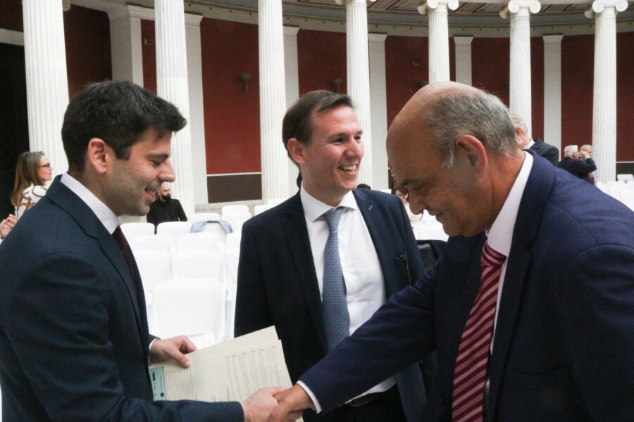 Βραβεύτηκαν οι δημοσιογράφοι του in Αλεξάνδρα Φωτάκη και Παναγιώτης Τζαννετάτος