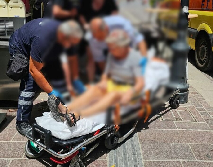 Κρήτη: Προβλήματα από τους ισχυρούς νοτιάδες - Ακυρώθηκαν πτήσεις - Τραυματίστηκε τουρίστρια από πτώση γλάστρας