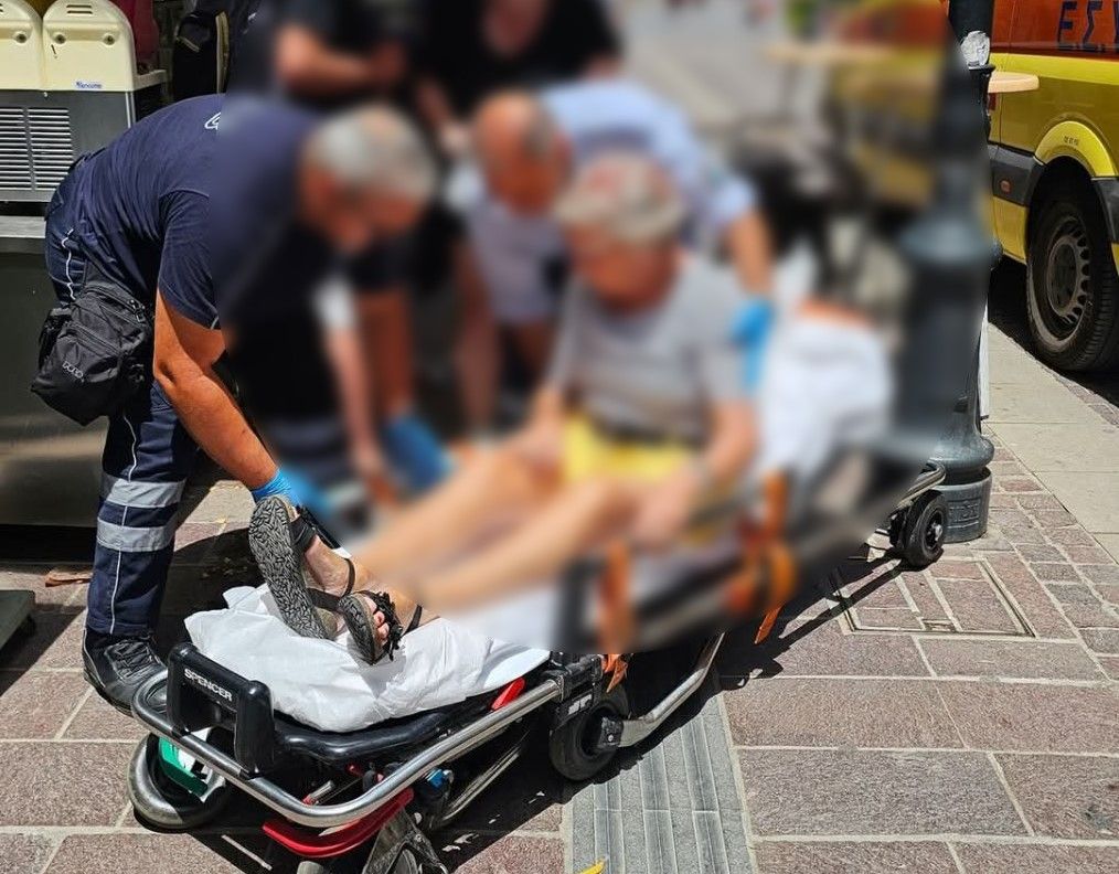Κρήτη: Προβλήματα από τους ισχυρούς νοτιάδες - Ακυρώθηκαν πτήσεις - Τραυματίστηκε τουρίστρια από πτώση γλάστρας