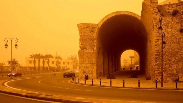 Κρήτη: Η αφρικανική σκόνη «πνίγει» τη μεγαλόνησο