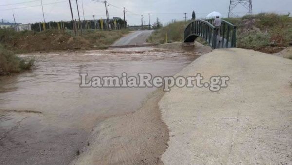 Λαμία: Πολλά προβλήματα από ισχυρό μπουρίνι - Διακοπές ρεύματος, πτώσεις δέντρων και δρόμοι «ποτάμια»