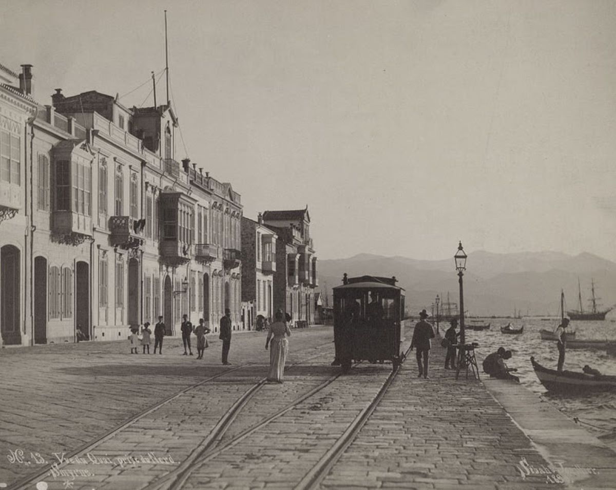 1890, περίπατος στην προκυμαία, Sebah & Joaillier