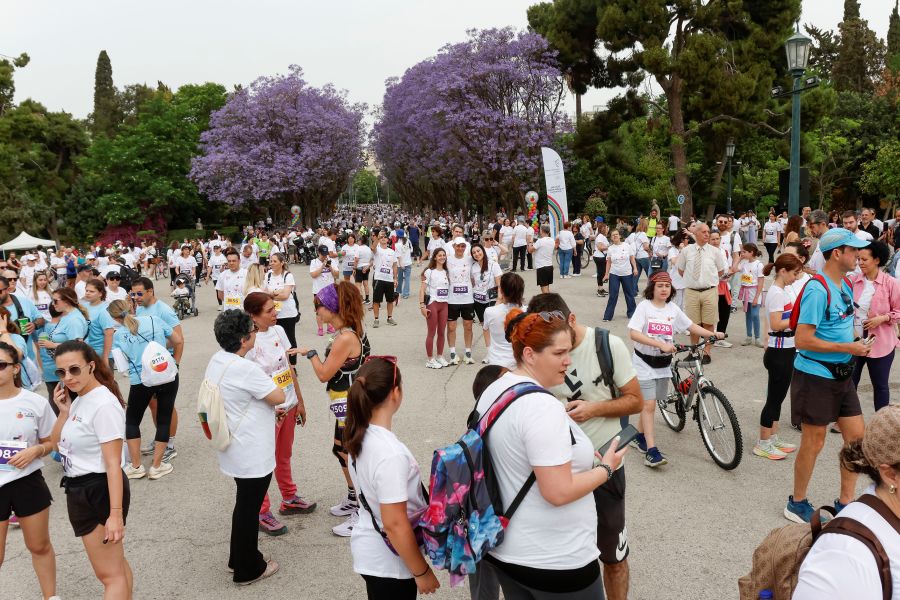 Το παρών έδωσαν χιλιάδες συμμετέχοντες στο Run - Bike - Care 2025