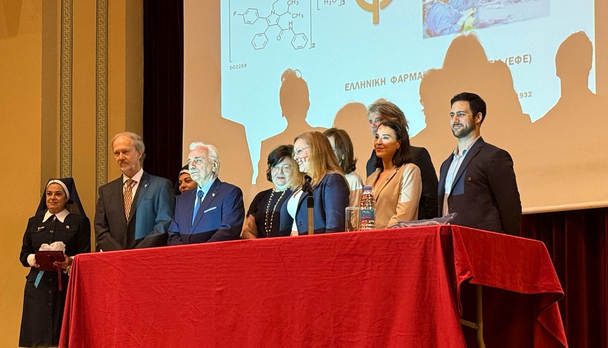 Αντώνιος Αυγερινός: Βραβεύτηκε για το έργο του από την Επιστημονική Ελληνική Φαρμακευτική Εταιρεία
