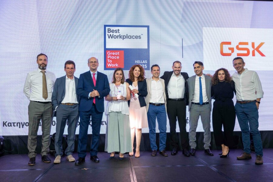 GSK Ελλάδος: Διπλή διάκριση στις λίστες Best Workplaces™ για το 2025