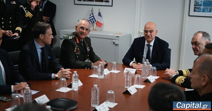 Στο Ναυτικό Κλιμάκιο Γαλλίας του Πολεμικού Ναυτικού ο Ν. Δένδιας