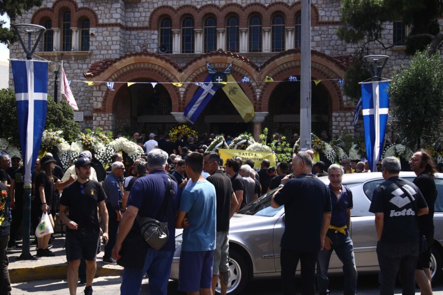 ΑΕΚ: Το τελευταίο αντίο στον Δημήτρη Χατζηχρήστο (pics)