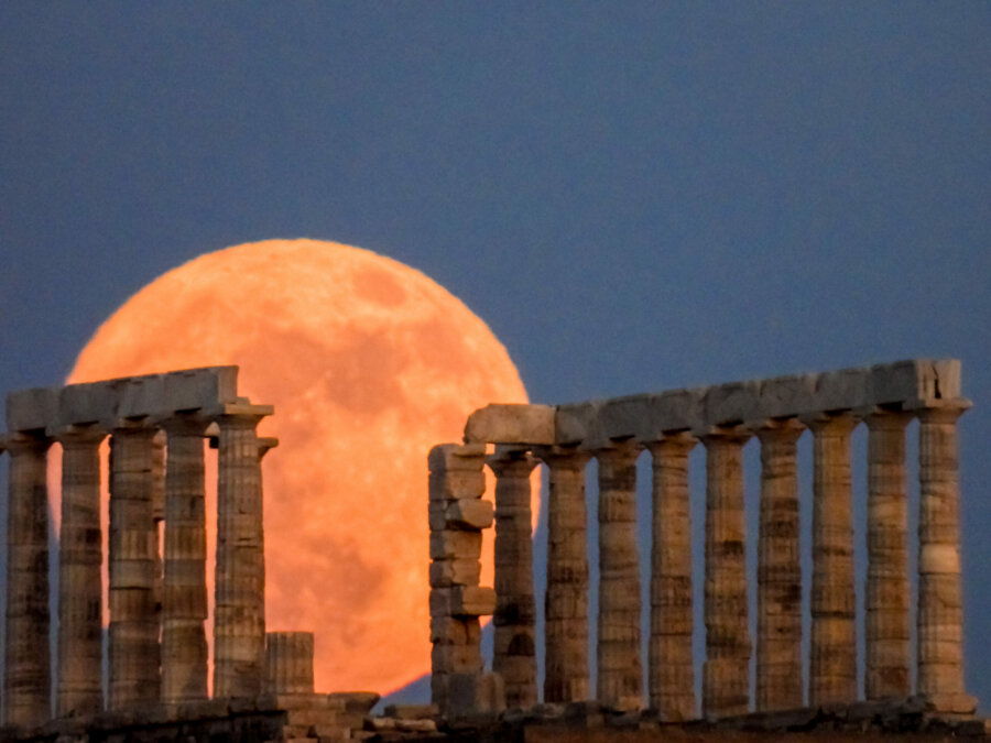 ΣΟΥΝΙΟ. ΜΙΑ ΗΜΕΡΑ ΠΡΙΝ ΤΗ ΠΑΝΣΕΛΗΝΟ ΤΟΥ ΙΟΥΝΙΟΥ  (ΓΙΩΡΓΟΣ ΚΟΝΤΑΡΙΝΗΣ/EUROKINISSI)