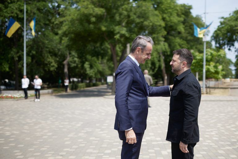 Μητσοτάκης: Η Ελλάδα θα συνεχίζει να στηρίζει την Ουκρανία - Θα οραματιζόμουν σύνδεση Οδησσού - Αλεξανδρούπολης