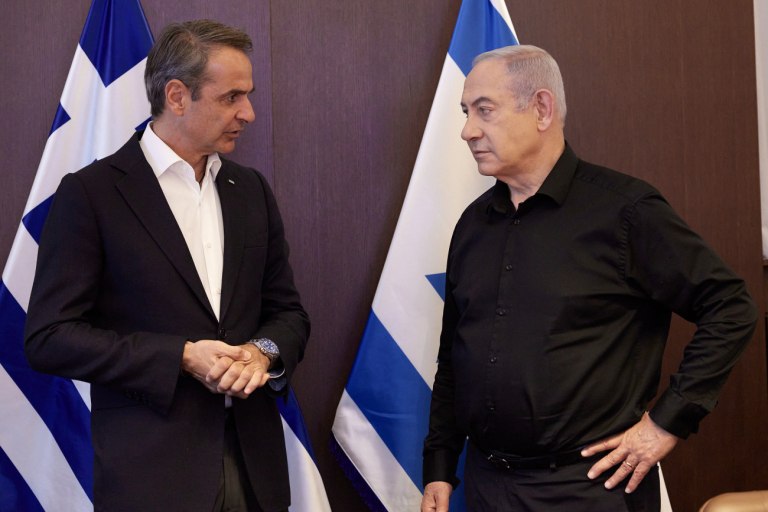 Τηλεφωνική επικοινωνία Μητσοτάκη - Νετανιάχου