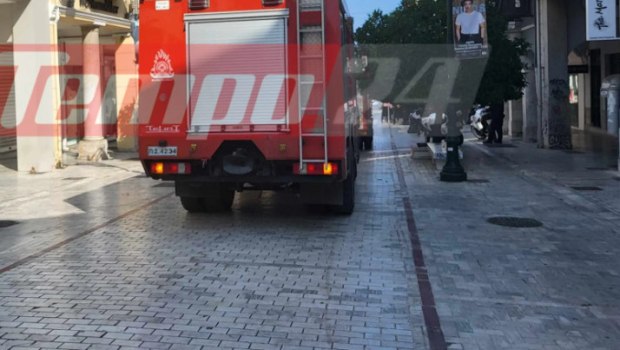 Συναγερμός για φωτιά σε ξενοδοχείο στο κέντρο της Πάτρας