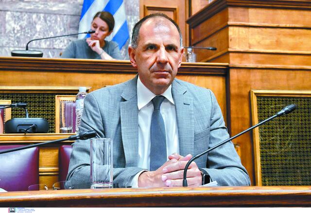 Ο Γεραπετρίτης στην έκτακτη συνεδρίαση των ΥΠΕΞ της ΕΕ για τη Μέση Ανατολή